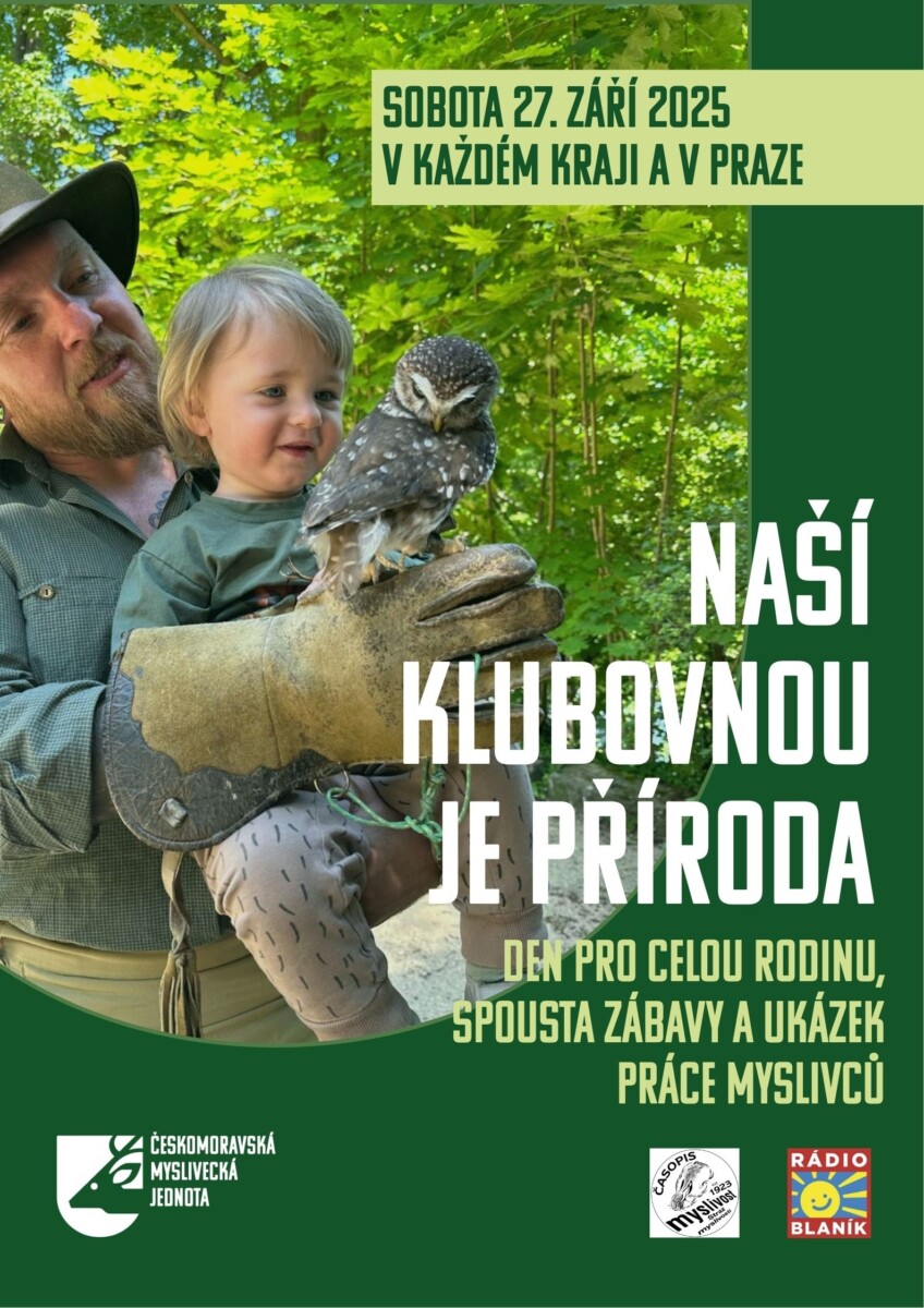 NAŠÍ KLUBOVNOU JE PŘÍRODA