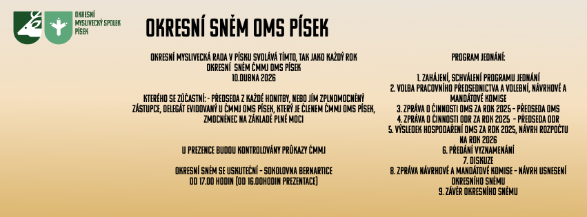 Okresní sněm OMS Písek