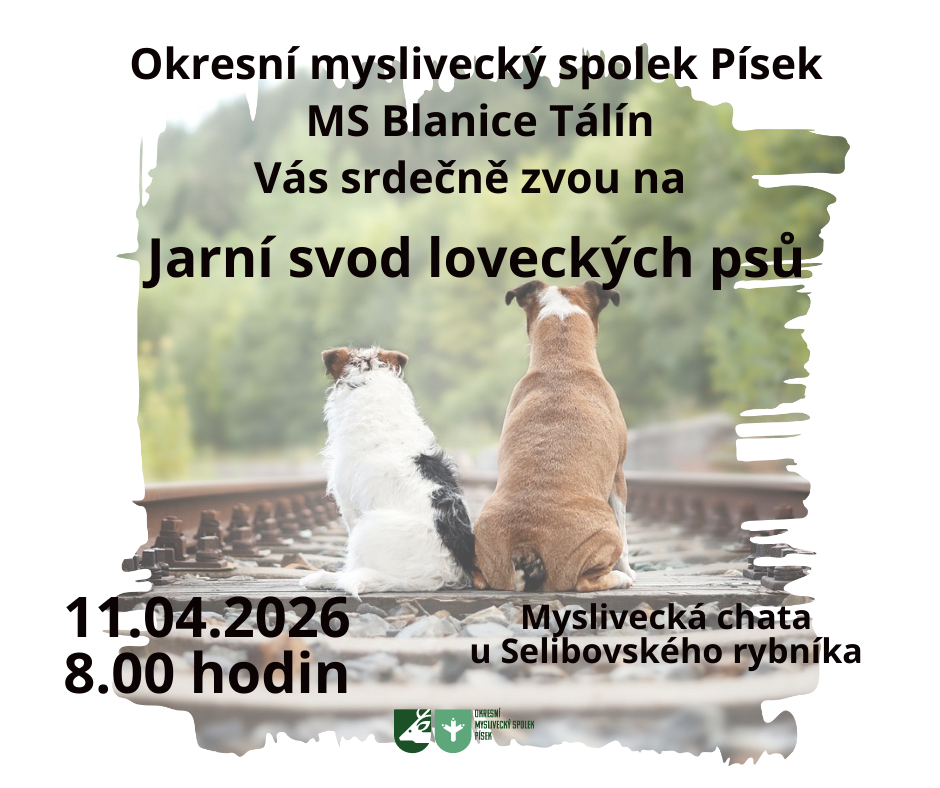 Jarní svod loveckých psů 11.04.2026