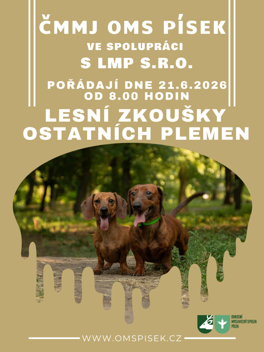 Lesní zkoušky ostatních plemen 21.06.2026