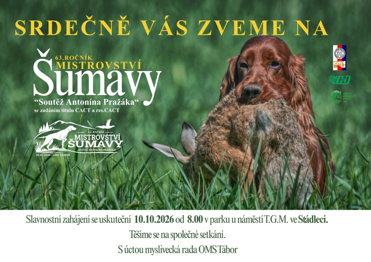 63. ročník Mistrovství Šumavy – soutěž Antonína Pražáka